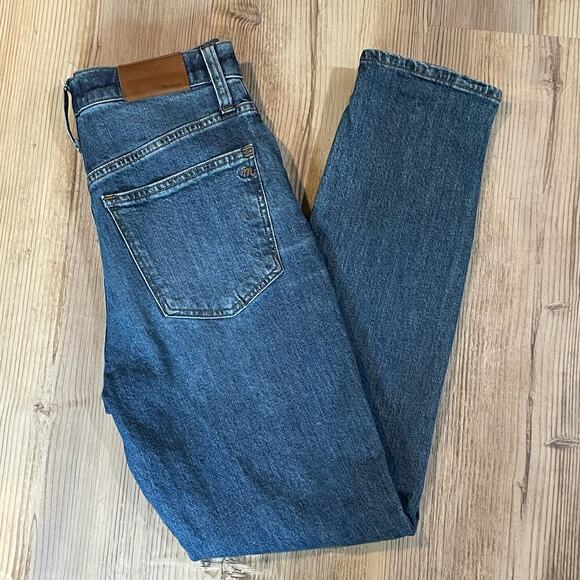 Madewell The High-Rise Slim Boy Jean - size 25 - Picture 5 of 8